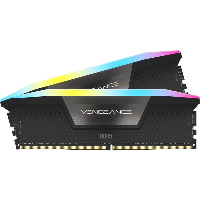 Memory Corsair Vengeance Black RGB DDR5 32GB (2x16GB) 5600MHz CL40 - XMP 3.0