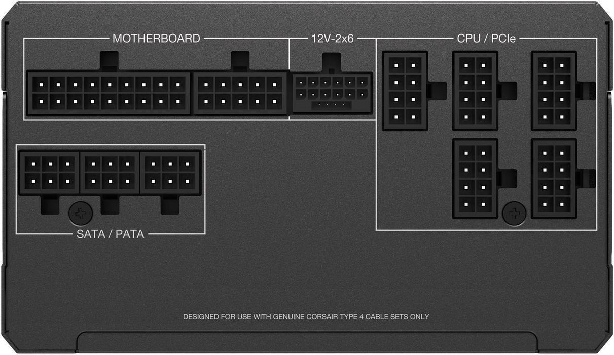 Corsair RM850x 850W 80+ Gold ATX 3.1, Fully Modular Power Supply