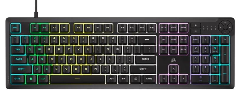 Gaming membrane keyboard Corsair K55 Core RGB