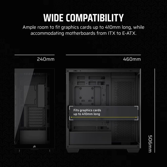 ATX Semi-tower Box Corsair CC-9011322-WW Black
