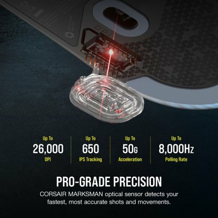 Gaming mouse optical Corsair M75 Black Lightweight RGB