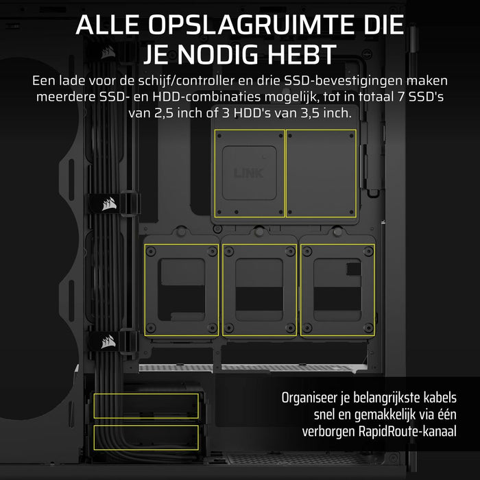 ATX Semi-tower Box Corsair Black