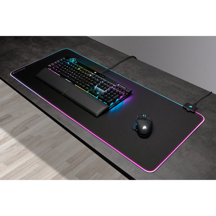 Corsair MM700 Extended RGB Gaming Mouse Pad, 930mm x 400mm