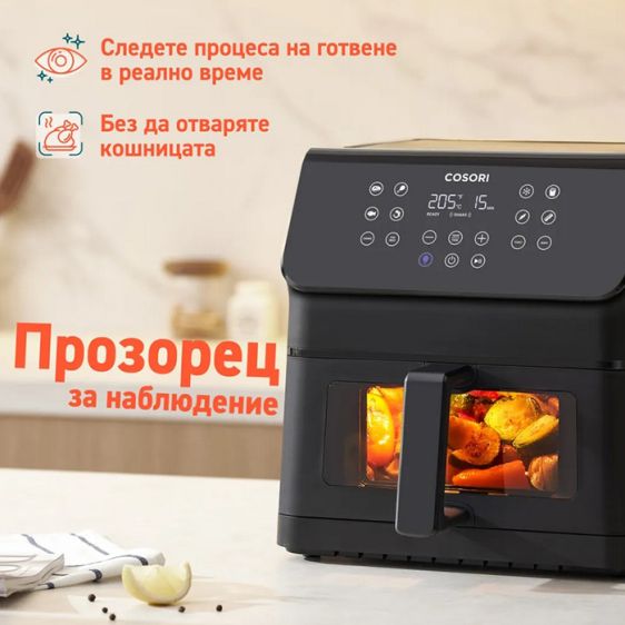 Fryer Cosori PremiumⅡPlus Airfryer CAF-P653-KEUR, 6.2L