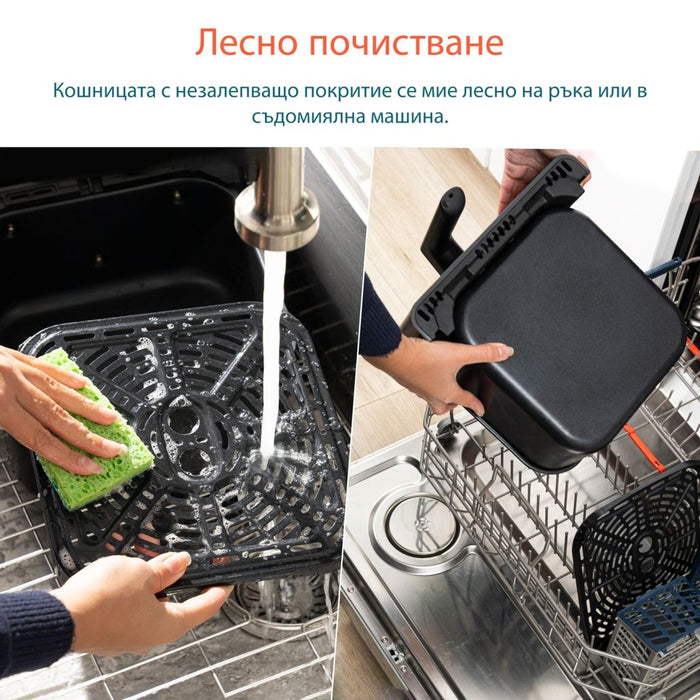 Cosori Dual Blaze Smart Air Fryer 6.4L Black EU KAAPAFCSSEU0078Y