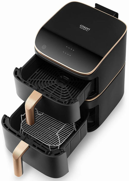 Cosori Turbo Tower Air Fryer 6.5L+4.3L Black EU KAAPAFCSSEU0246Y