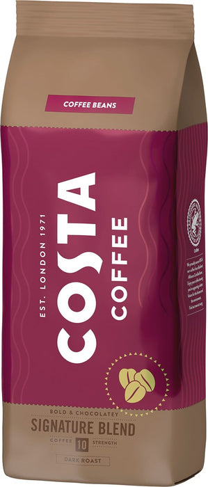 Costa Coffee Signature Blend Dark coffee beans 1kg