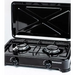 Countertop Hob Gas Ravanson K-02TB [black; 2 zone(s)] - CookersAGD-KTU<<<Home Appliance - ProductsAGD<<<ActionPL