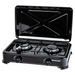 Countertop Hob Gas Ravanson K-02TB [black; 2 zone(s)] - CookersAGD-KTU<<<Home Appliance - ProductsAGD<<<ActionPL