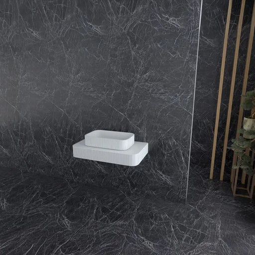 COUNTERTOP WITH WASHBASIN INPOX MADLEN 80 CM - Мебели<<<Мебели и огледала за баня<<<Баня<<<Praktiker