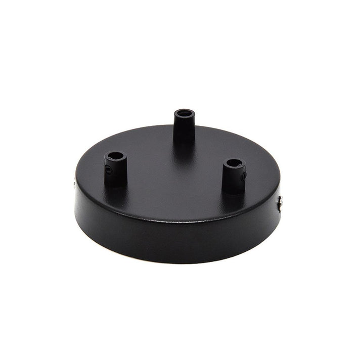 CEILING SOCKET 3-WAY CYLUP BLACK