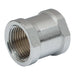 COUPLING 3/8 CHROME AQUASTO - ВИК тръби и фитинги<<<Вик<<<Баня<<<Praktiker&&&ВИК тръби и фитинги<<<Вик<<<Строителни