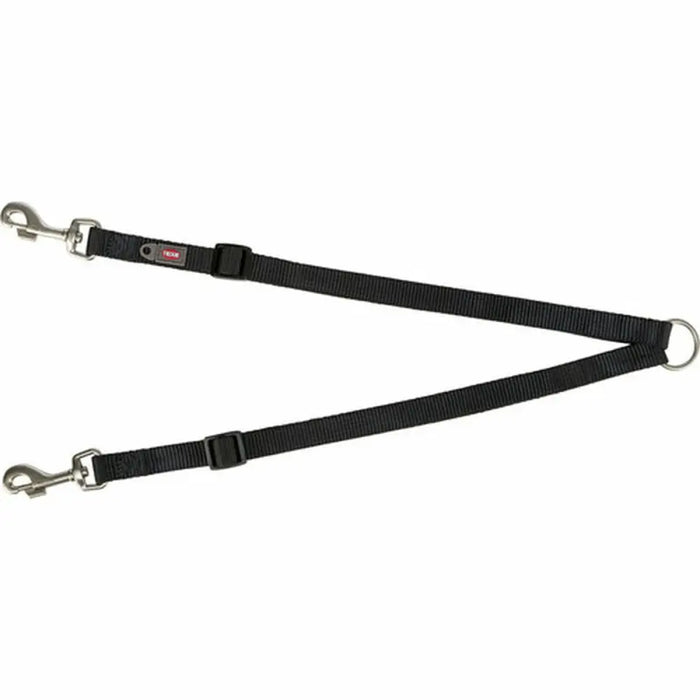 Coupling for 2-dog lead Trixie Premium Black - Домашни Животни<<<Дом Градина<<<BigBuy&&&Пътуване и разходки<<<Домашни