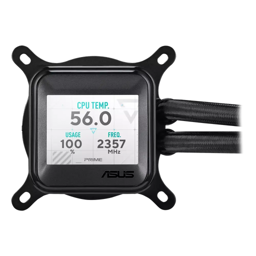 CPU Cooler ASUS PRIME LC 360 ARGB LCD - Охладители за процесори<<<Компютърни компоненти<<<ValiAPI