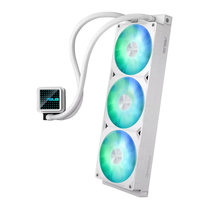 CPU cooler ASUS PRIME LC 360 ARGB White Edition - Охладители за процесори<<<Компютърни