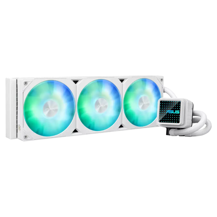 CPU cooler ASUS PRIME LC 360 ARGB White Edition - Охладители за процесори<<<Компютърни
