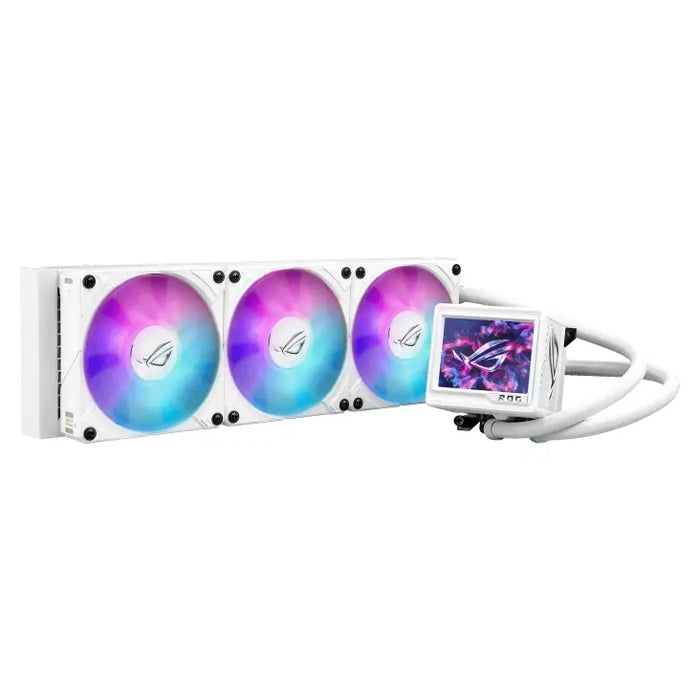 CPU Cooler ASUS ROG RYUJIN III 360 ARGB EXTREME White Edition 3.5’’ LCD Display - Охладители за процесори<<<Компютърни