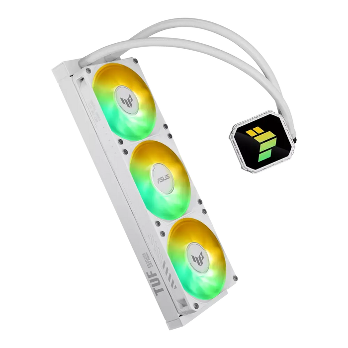 CPU Cooler ASUS TUF Gaming LC III 360 ARGB White Edition - Охладители за процесори<<<Компютърни компоненти<<<ValiAPI