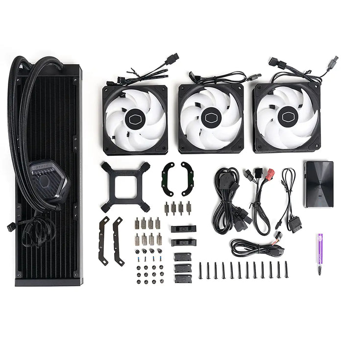 CPU Cooler Cooler Master MasterLiquid 360 Atmos Black - Охладители за процесори<<<Компютърни