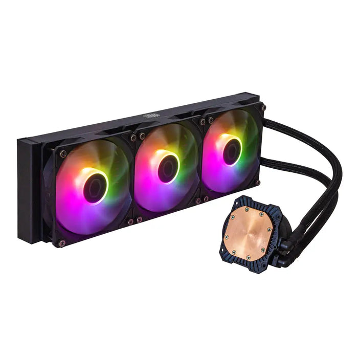 CPU Cooler Cooler Master ML360L Core ARGB Black - Охладители за процесори<<<Компютърни компоненти<<<ValiAPI&&&Компютър