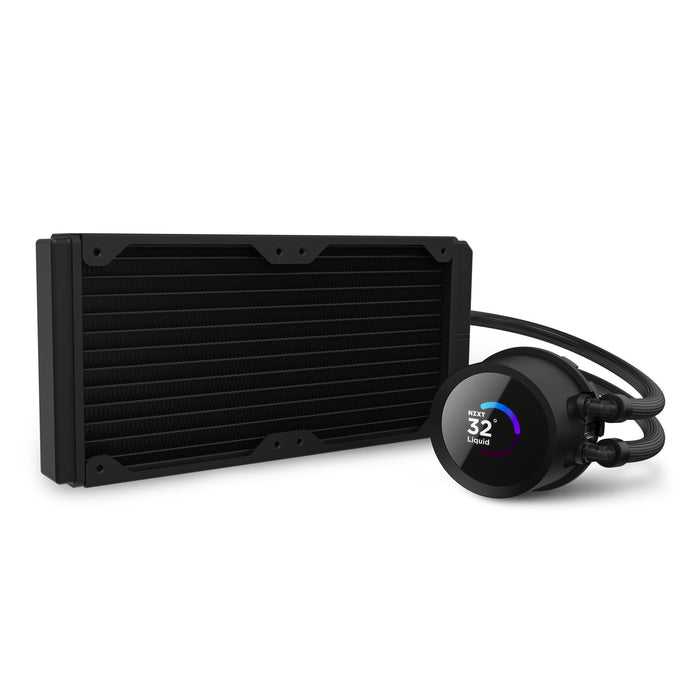 CPU Cooler NZXT Kraken 240 RGB Black LCD Display - Охладители за процесори<<<Компютърни