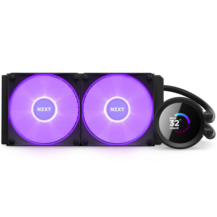 CPU Cooler NZXT Kraken 240 RGB Black LCD Display - Охладители за процесори<<<Компютърни