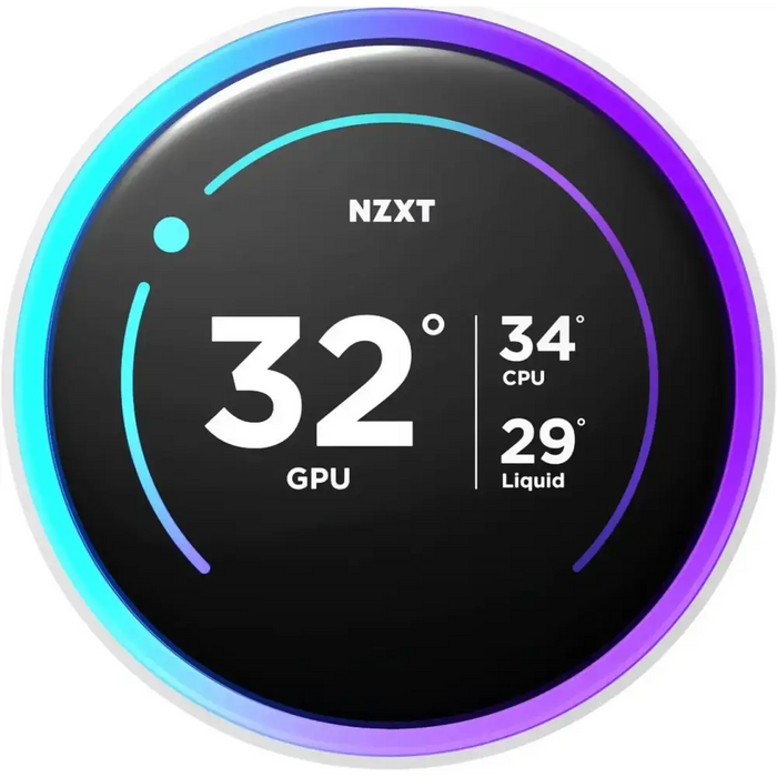 CPU Cooler NZXT Kraken Elite 280 V2 RGB White LCD Display - Охладители за процесори<<<Компютърни
