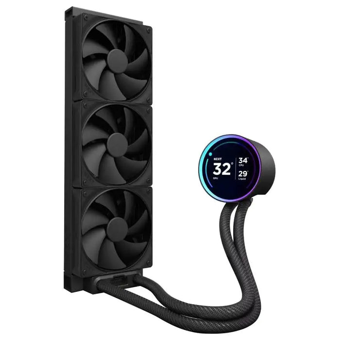 CPU Cooler NZXT Kraken Elite 360 V2 Black LCD Display - Охладители за процесори<<<Компютърни