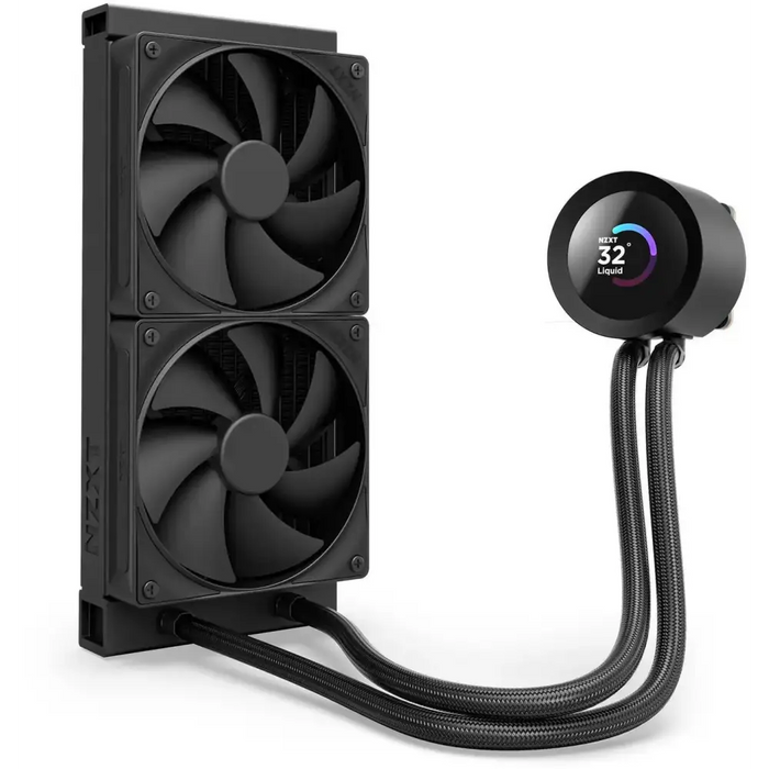 CPU Cooler NZXT Kraken Plus 240 LCD Display - Black - Охладители за процесори<<<Компютърни