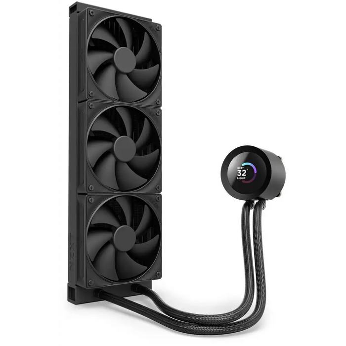 CPU Cooler NZXT Kraken Plus 360 LCD Display - Black - Охладители за процесори<<<Компютърни