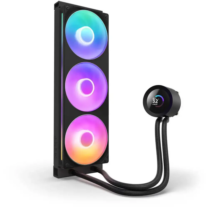 CPU Cooler NZXT Kraken Plus 360 RGB LCD Display - Black - Охладители за процесори<<<Компютърни