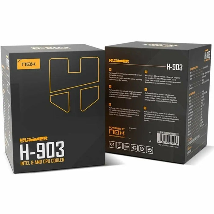 CPU Fan Nox-Xtreme NXHUMMERH903 - Компютър Мрежи и компоненти<<<Компютри| Електроника<<<BigBuy&&&Охлаждане<<<Компютър