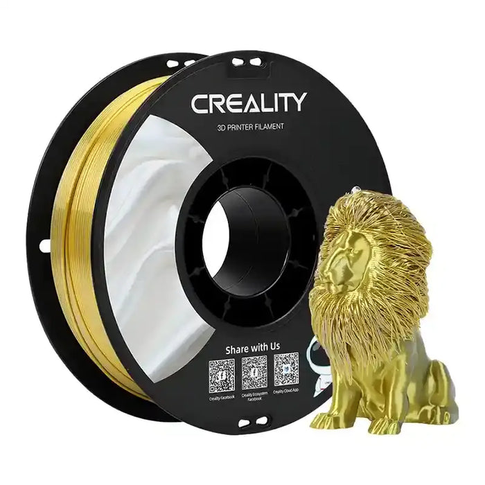 CR-Silk PLA Filament Creality (Gold-silver) - Filaments<<<3D Printing<<<Creative Technologies<<<InnproXML