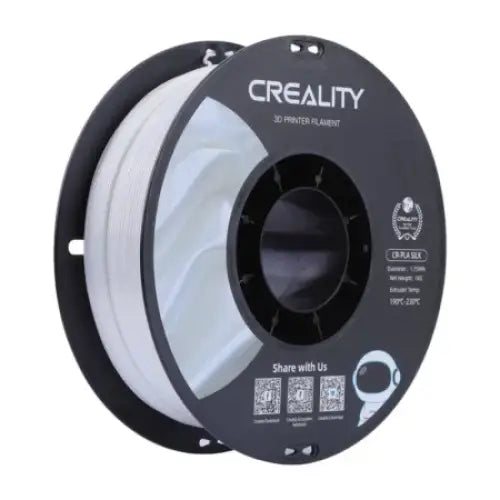 CR-Silk PLA Filament Creality (White) - Filaments<<<3D Printing<<<Creative Technologies<<<InnproXML