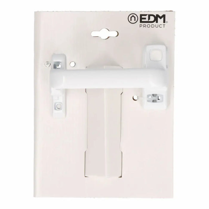 Crank EDM 85455 6801 White Aluminium Right Pressure closure - Сигурност Удома<<<Дом Градина<<<BigBuy&&&Системи за