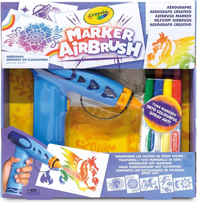 Drawing Set Crayola Marker Airbrush