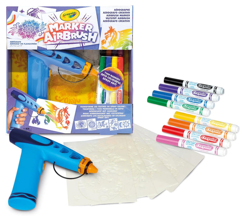 Drawing Set Crayola Marker Airbrush