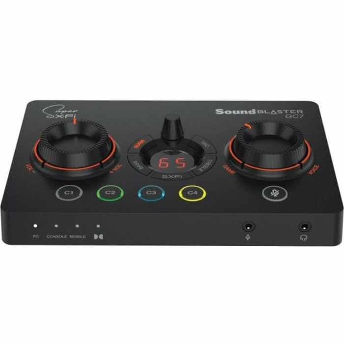 External sound card Creative Sound Blaster GC7, USB-C, Super X-FI, PC, Mac, PS 4/5, Xbox, Nintendo Switch