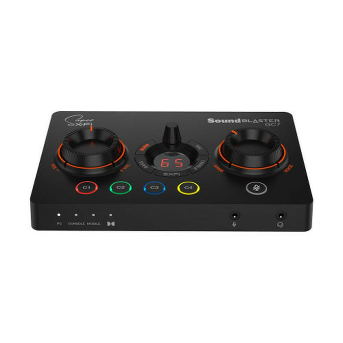 External sound card Creative Sound Blaster GC7, USB-C, Super X-FI, PC, Mac, PS 4/5, Xbox, Nintendo Switch