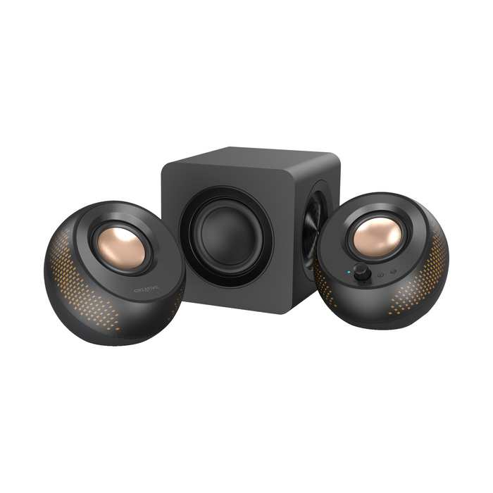 Sound system 2.1 Creative Pebble X Plus, USB-C, Bluetooth, 15W