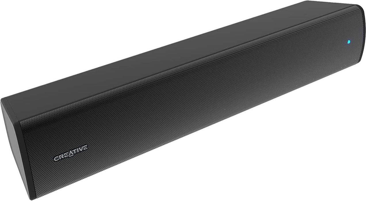 Bluetooth soundbar Creative STAGE AIR V2, 2.0, USB-C, Aux-in, 10W, Black