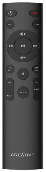 Sound system 2.1 Creative Stage 360, Bluetooth 5.0, Dolby Atmos, HDMI 2.0, ARC, Black