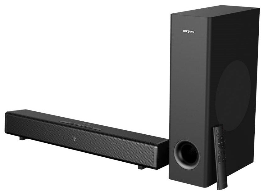 Sound system 2.1 Creative Stage 360, Bluetooth 5.0, Dolby Atmos, HDMI 2.0, ARC, Black