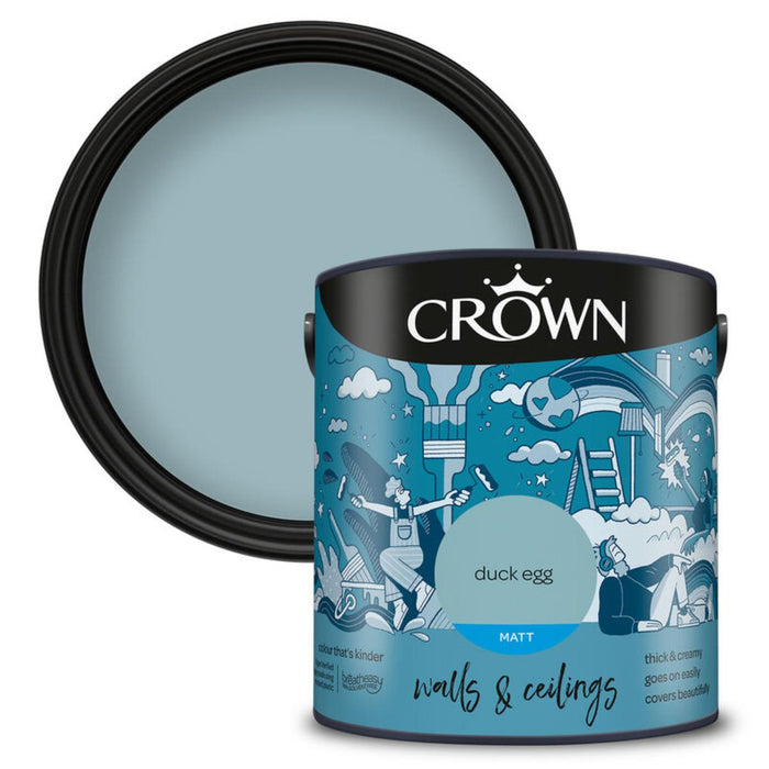 INTERIOR PAINT CROWN DUCK EGG 2.5L