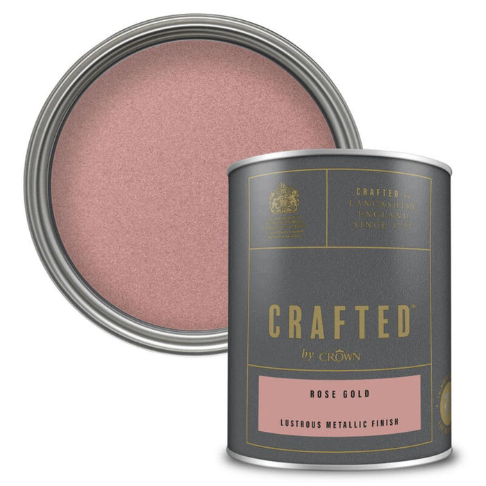 CROWN CRAFTED METALLIC ROSE GOLD 1.25L