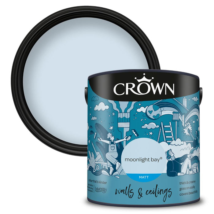 INTERIOR PAINT CROWN MOONLIGHT BAY 2.5L