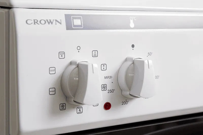 Electric cooker Crown 50C3MA, White, Ceramic