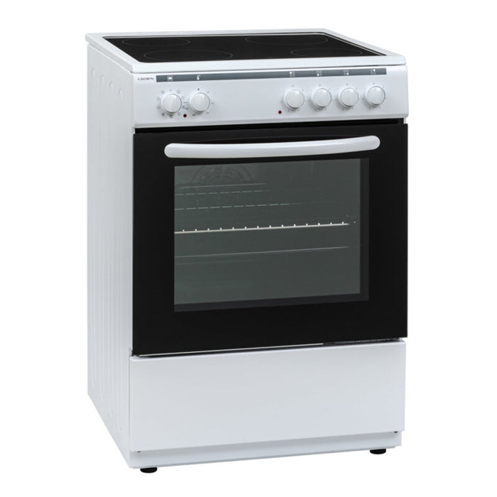 Cooker (electric) Crown 60C3MA, Ceramic, White