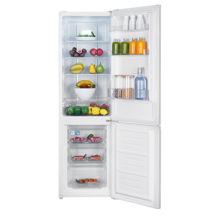 Refrigerator with freezer Crown CBN265EW, 253 l, E, No Frost, White