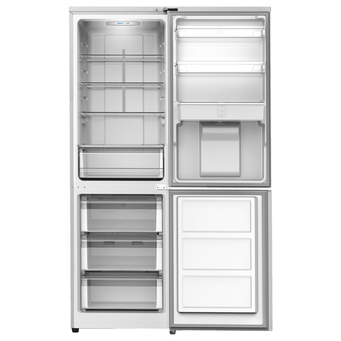 Refrigerator with freezer Crown CBN444DIX/DIS, 320 l, E, No Frost, Stainless steel